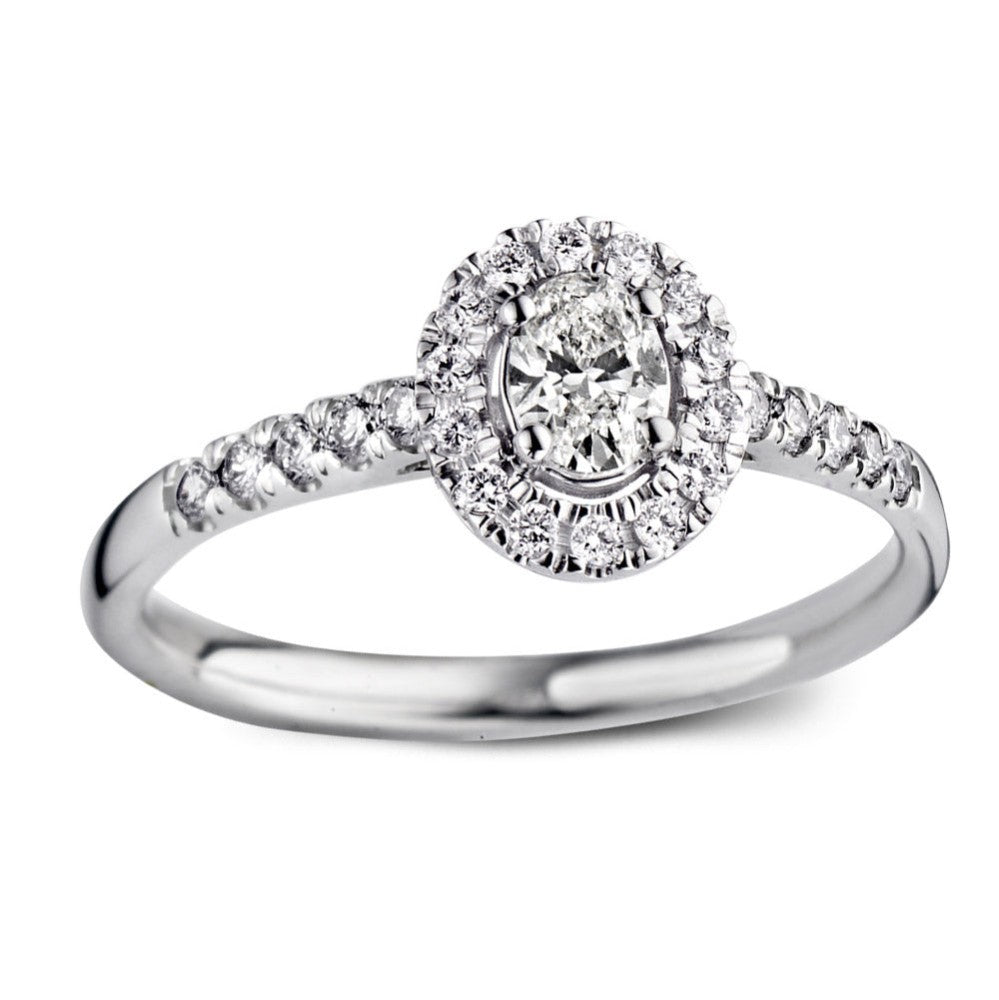 Ring Rosie 0,50 crt. witgoud