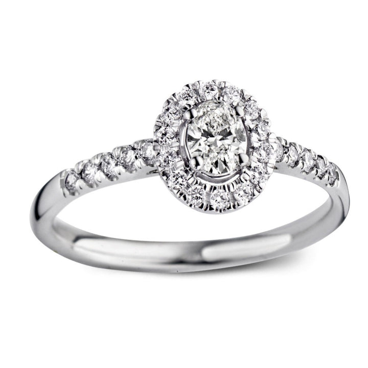 Ring Rosie 0,50 crt. witgoud