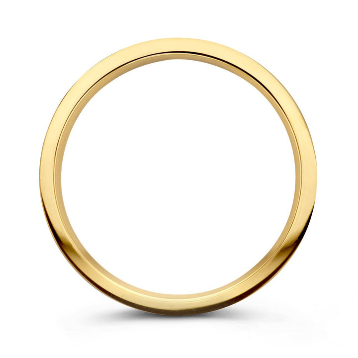 Ring Sam 6mm geelgoud