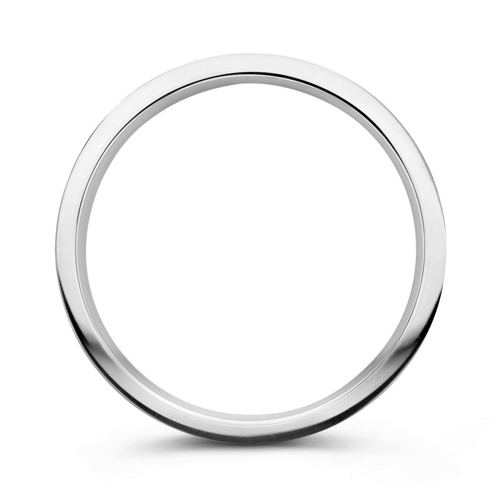 Ring Sam 6mm witgoud