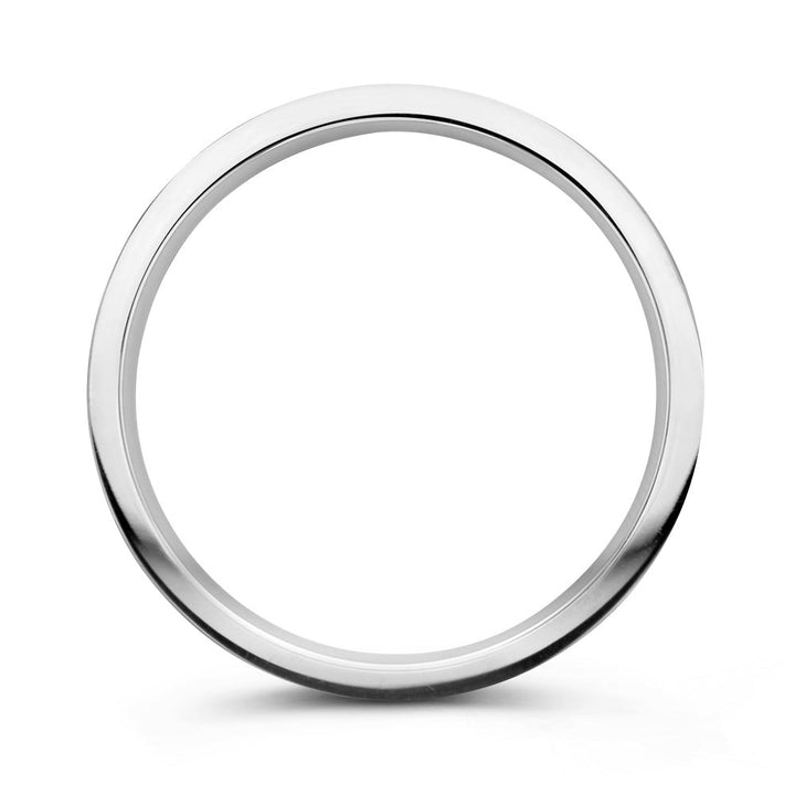 Ring Sam 6mm witgoud