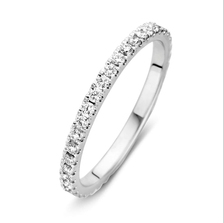 Stunning White Gold Eternity Ring with 0.50 Carat Diamonds