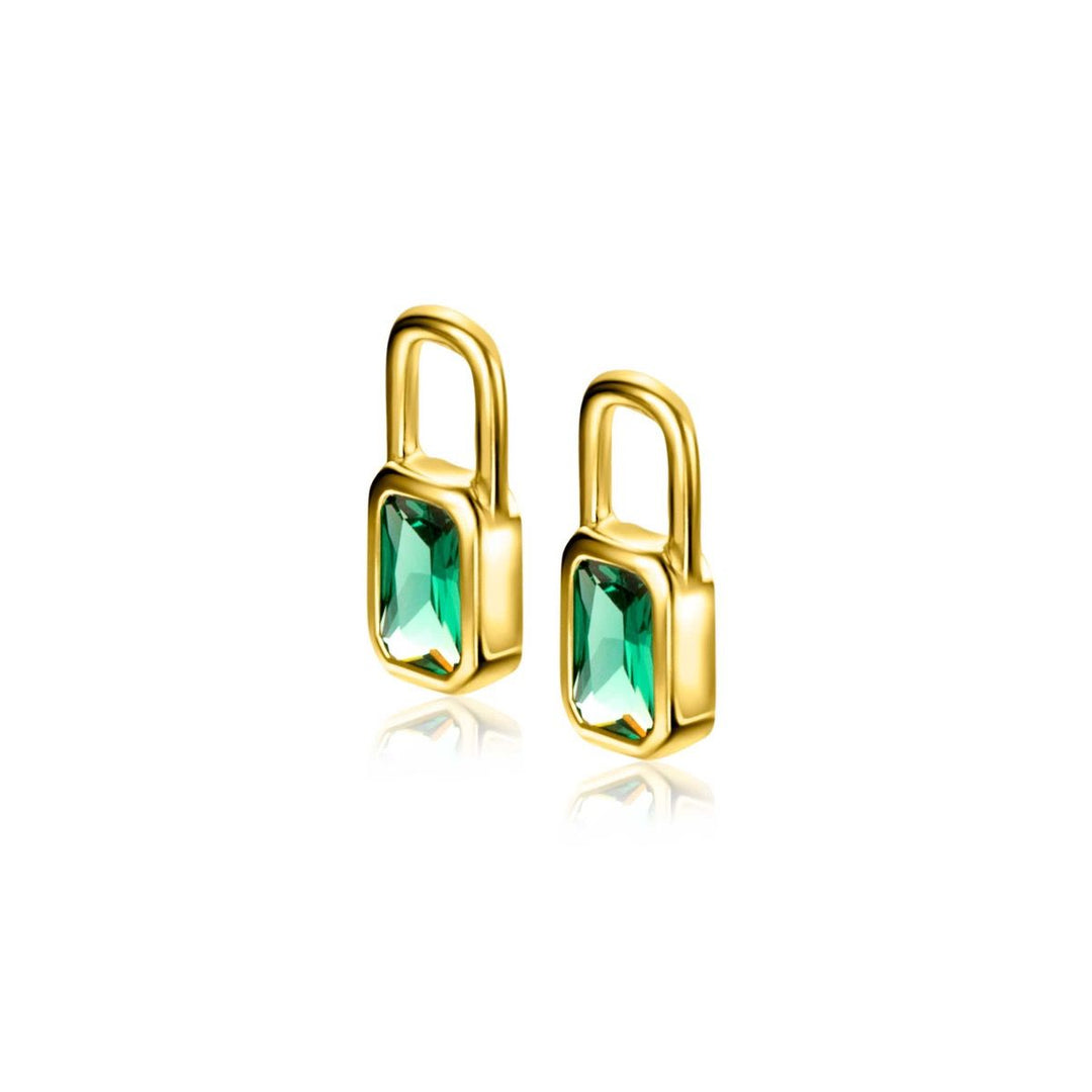 Zinzi Earrings Gold Plated Zich2307