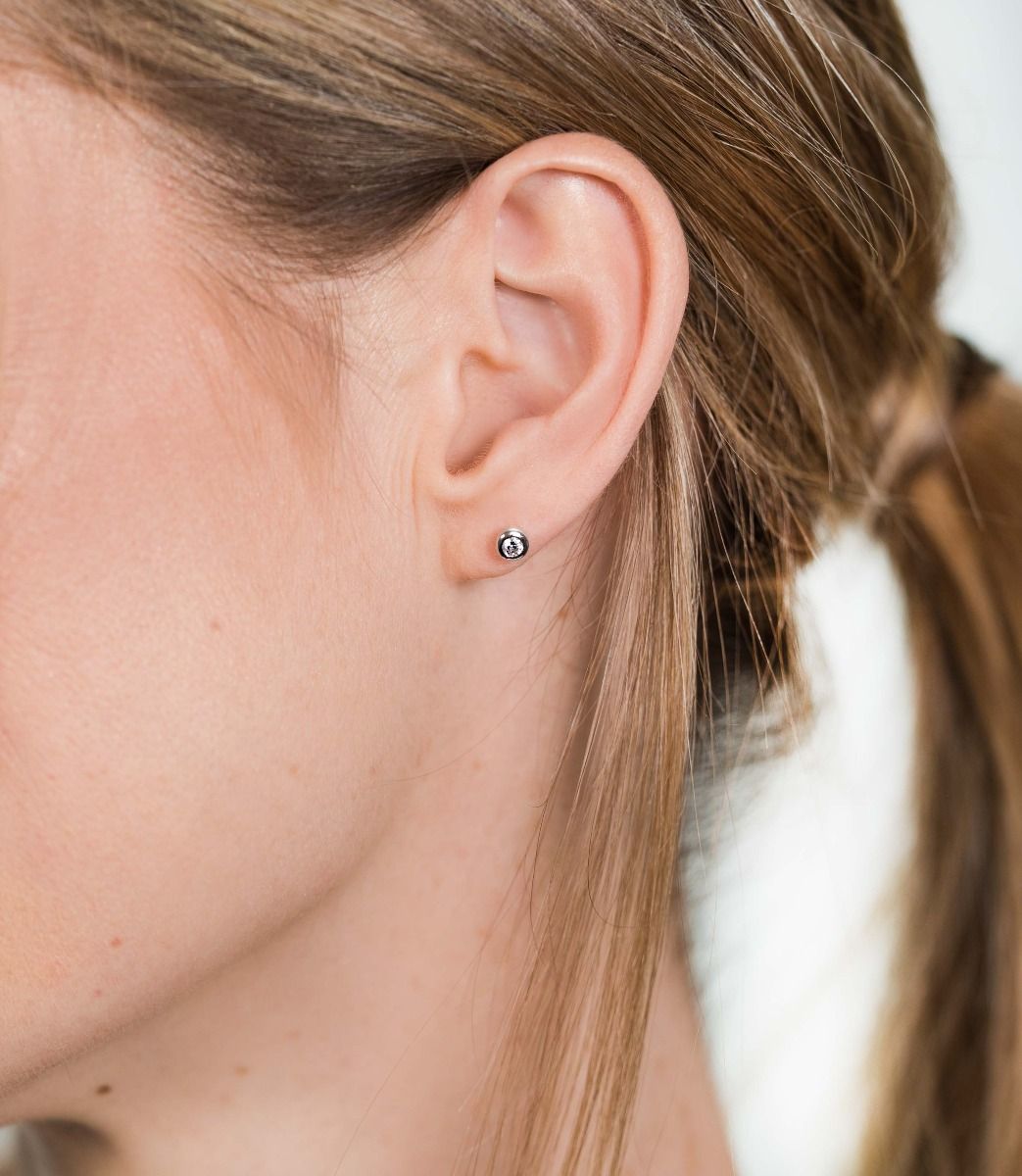 Zinzi Earrings Silver Zio1177
