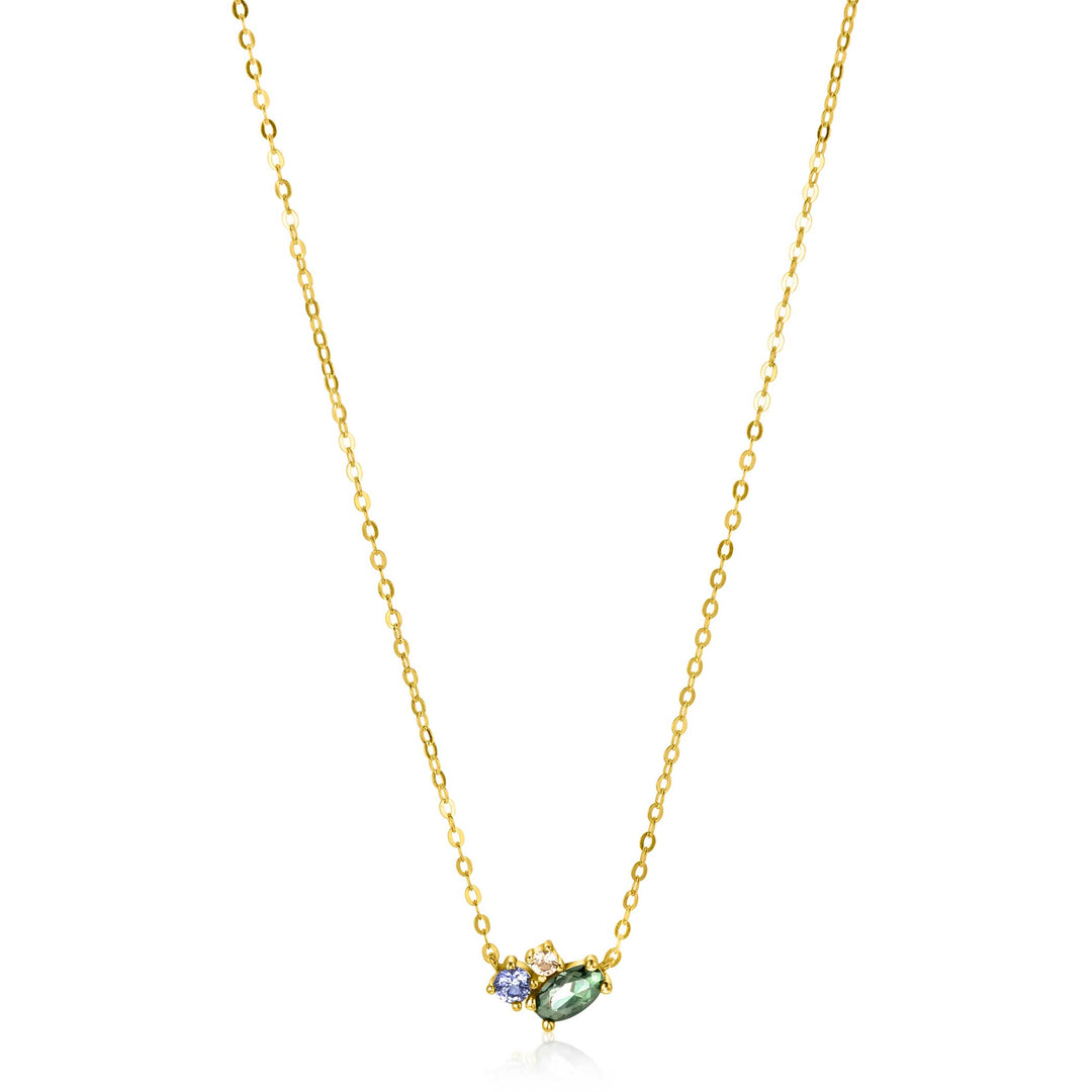 Zinzi Necklace Gold Zgc379