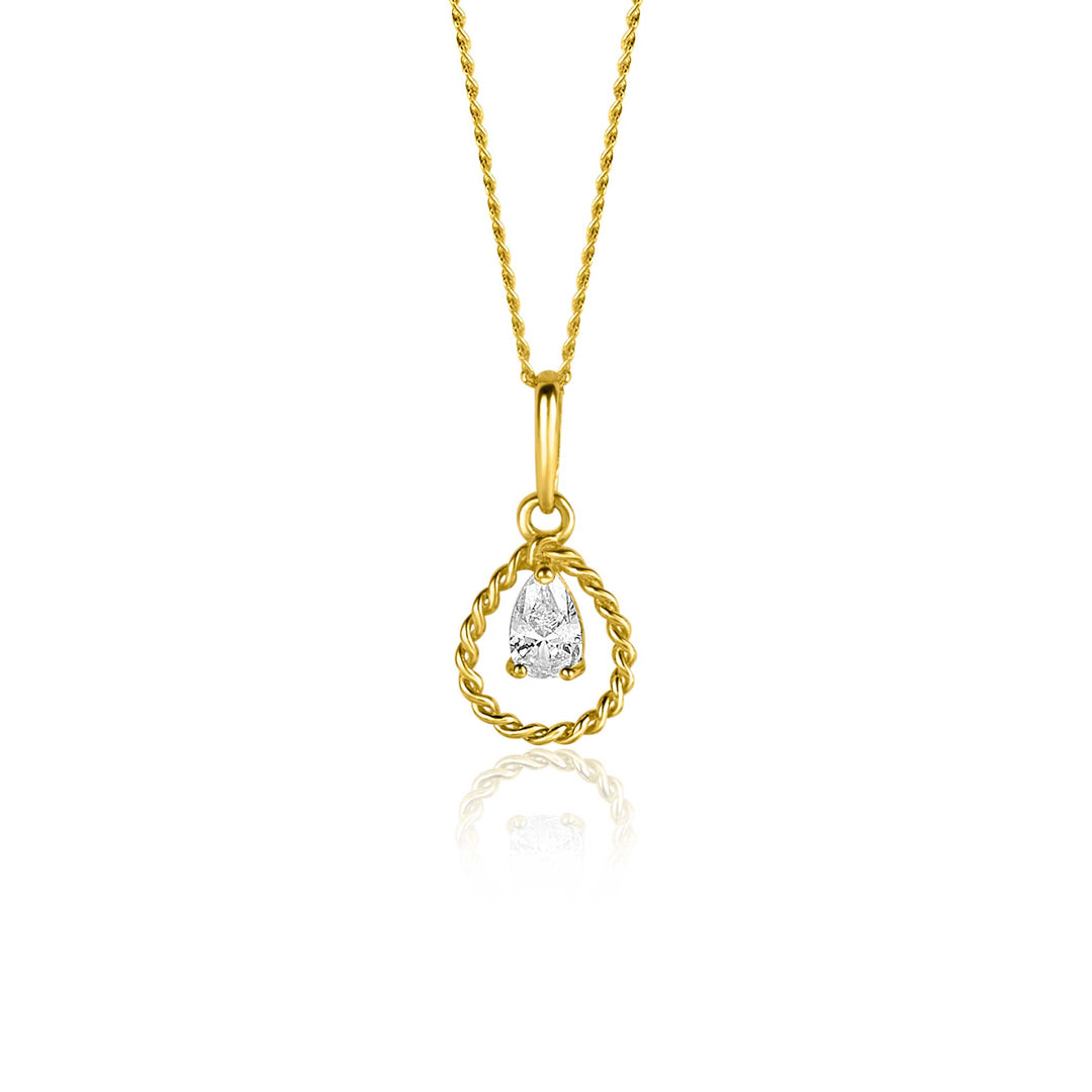 Zinzi Pendants Gold Zgh478