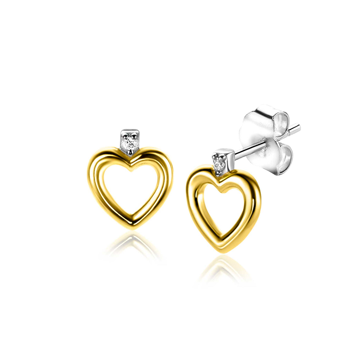 Zinzi Oorbellen Gold Plated Zio2566