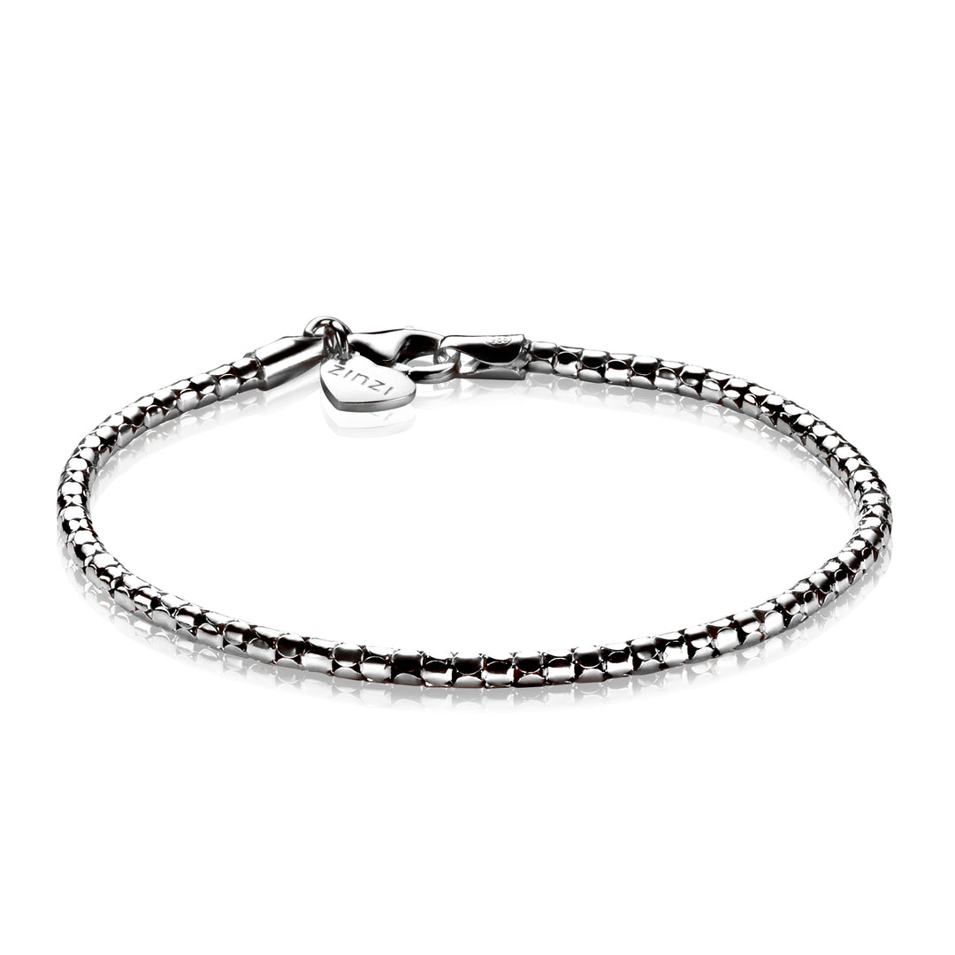 Zinzi Bracelet Silver Zia1129