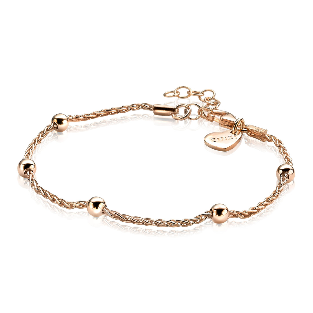 Zinzi Armband Gold Plated Zia1128 R