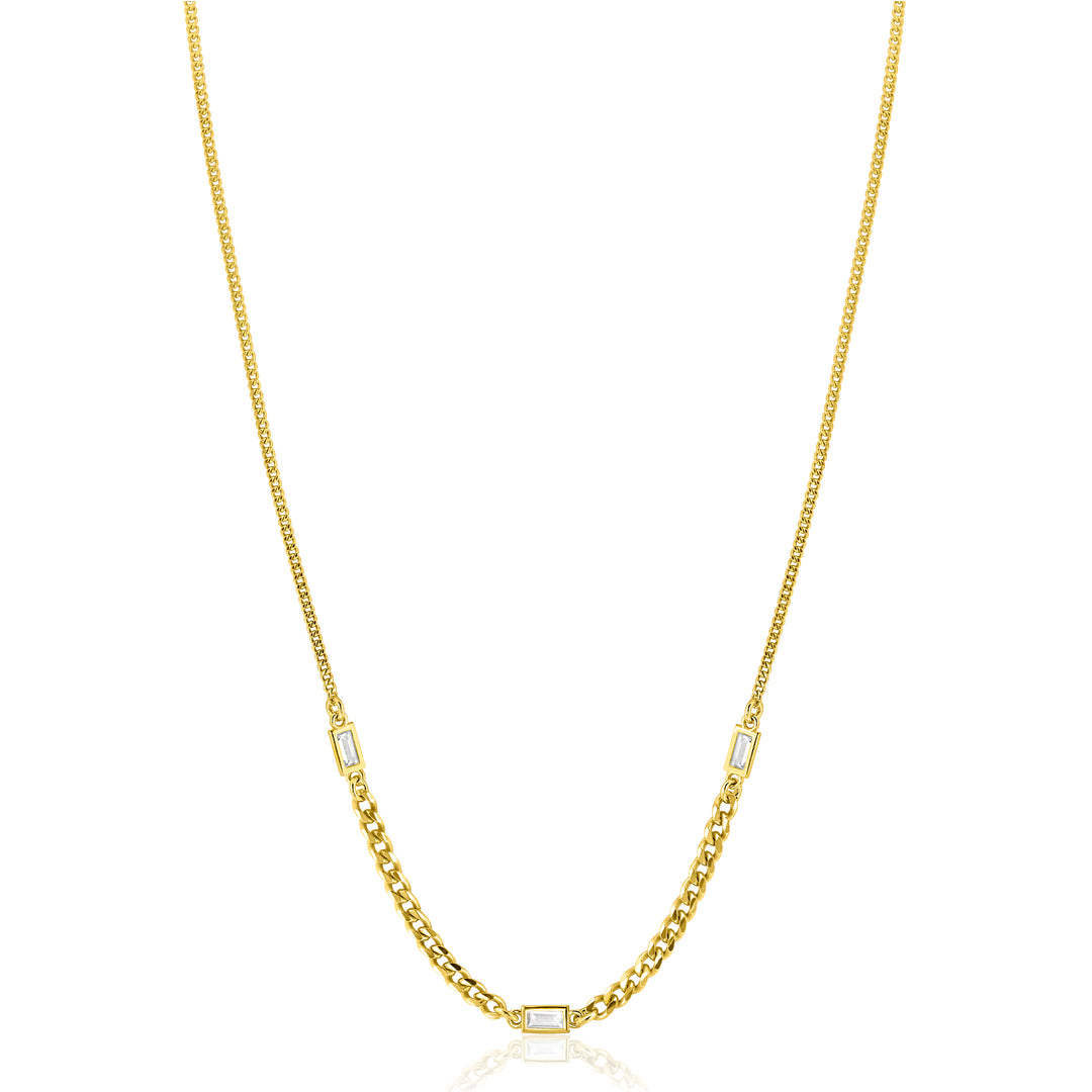 Zinzi Ketting Gold Plated Zic2410