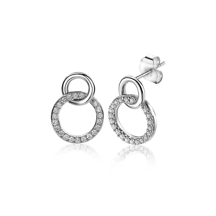 Zinzi Earrings Silver Zio1782