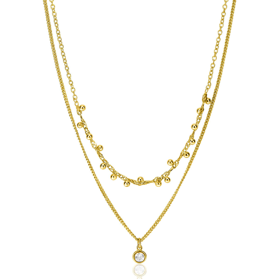 Zinzi Ketting Gold Plated Zic2520 Y