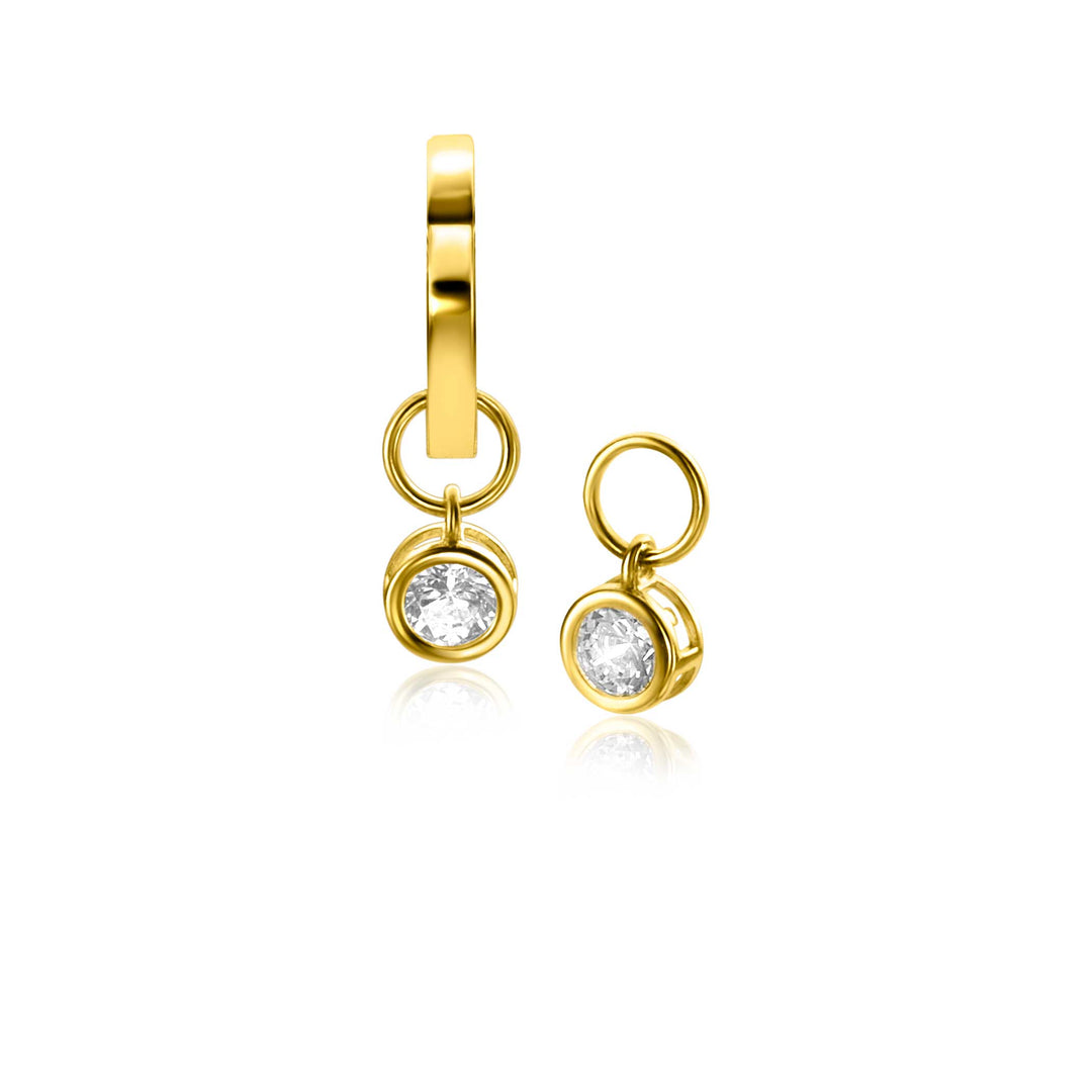 Zinzi Earrings Gold Zgch421