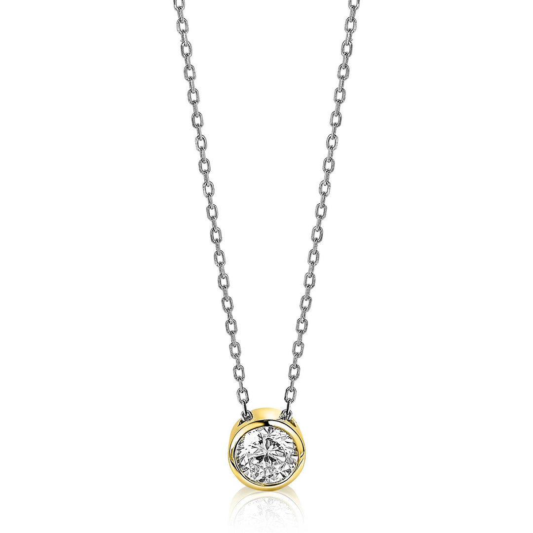 Zinzi Ketting Gold Plated Zic1775 G