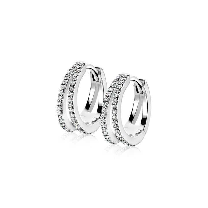 Zinzi Earrings Silver Zio1482