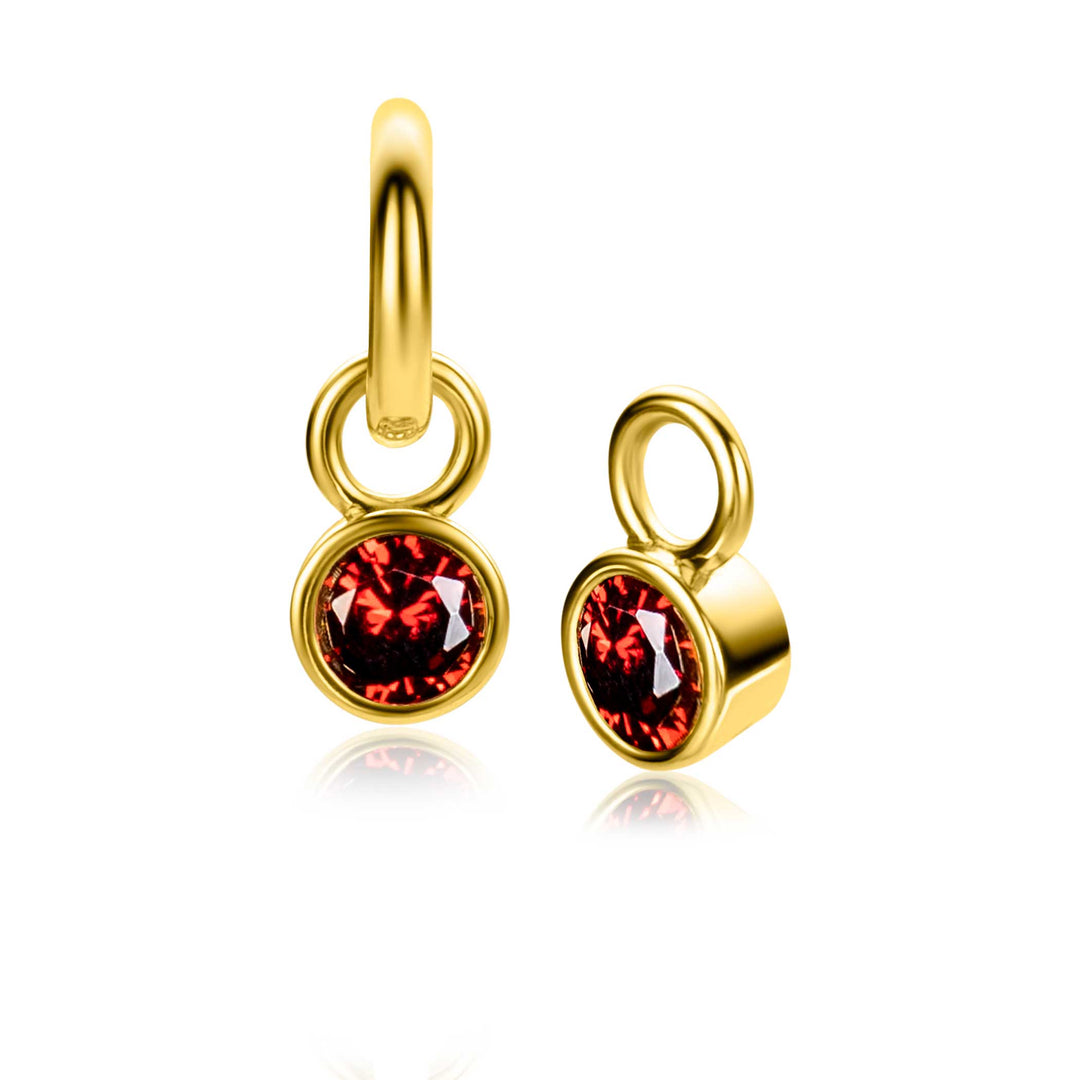 Zinzi Oorbellen Gold Plated Zich Jan