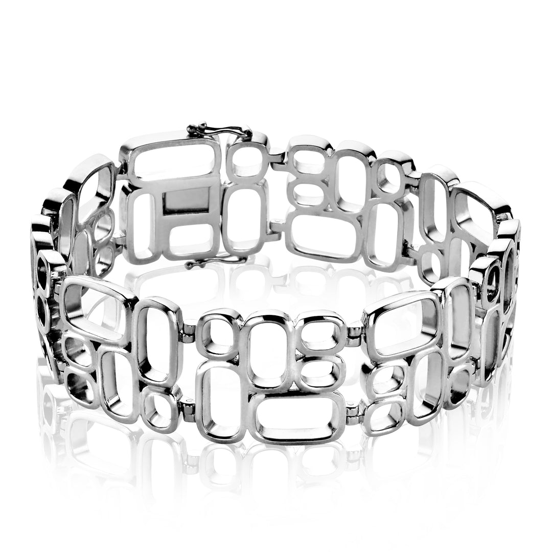 Zinzi-Armband Silber Mva3