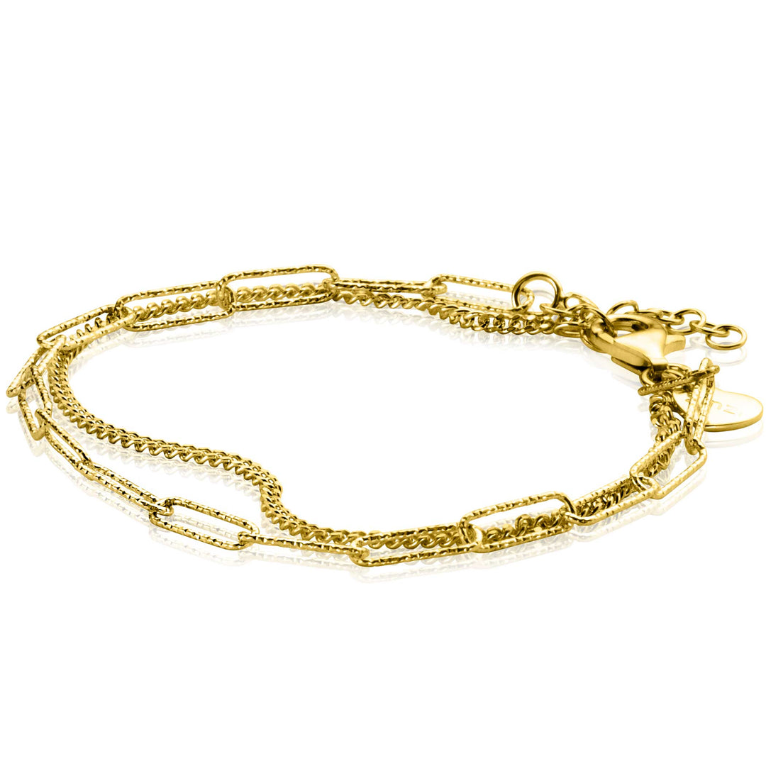 Zinzi Armband Gold Plated Zia2367 G