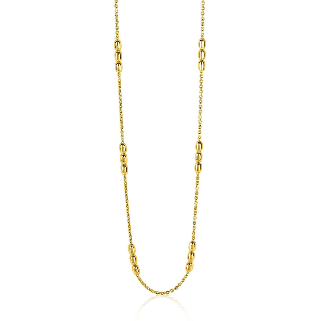 Zinzi Ketting Gold Plated Zic1809 G42