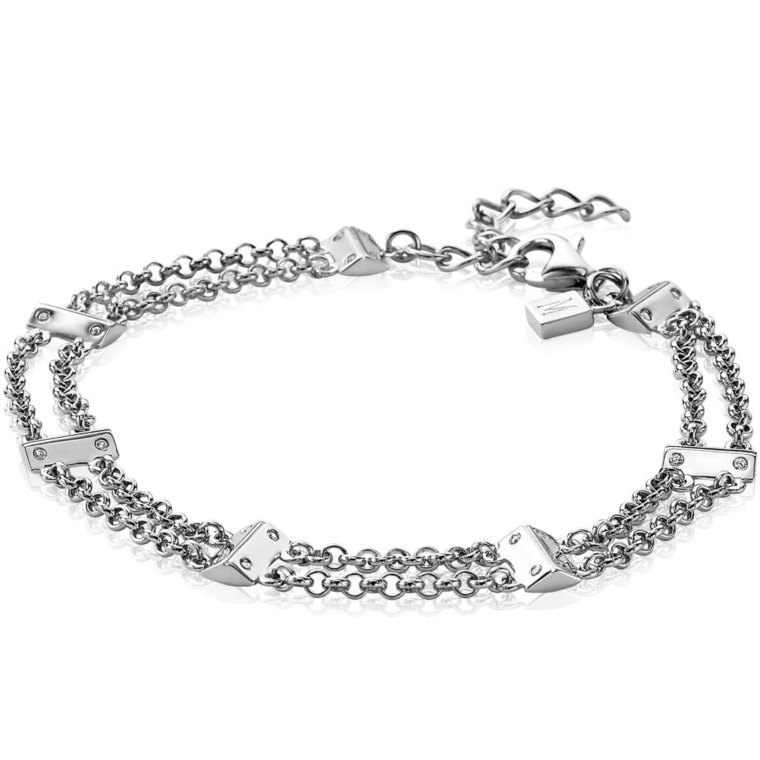 Zinzi Bracelet Silver Mva21