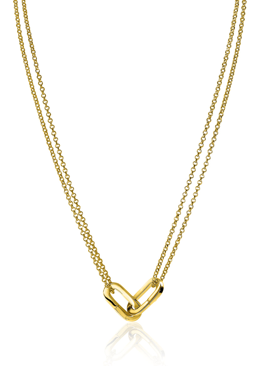 Zinzi Ketting Gold Plated Zic2215 G